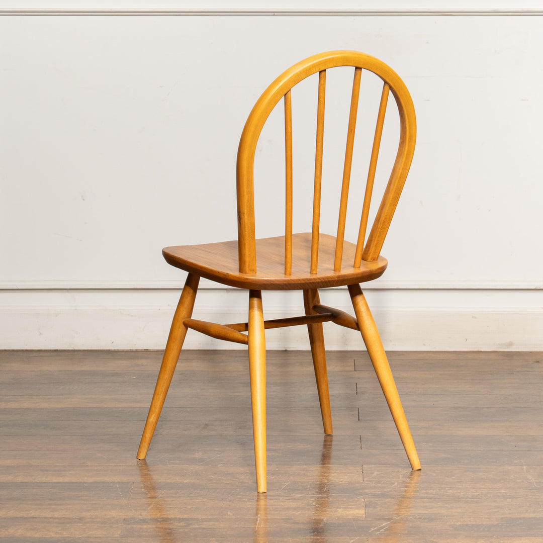 英国【ERCOL アーコール】エルム 4本スポーク フープバックチェア No.400 Windsor ウインザー /23C-13