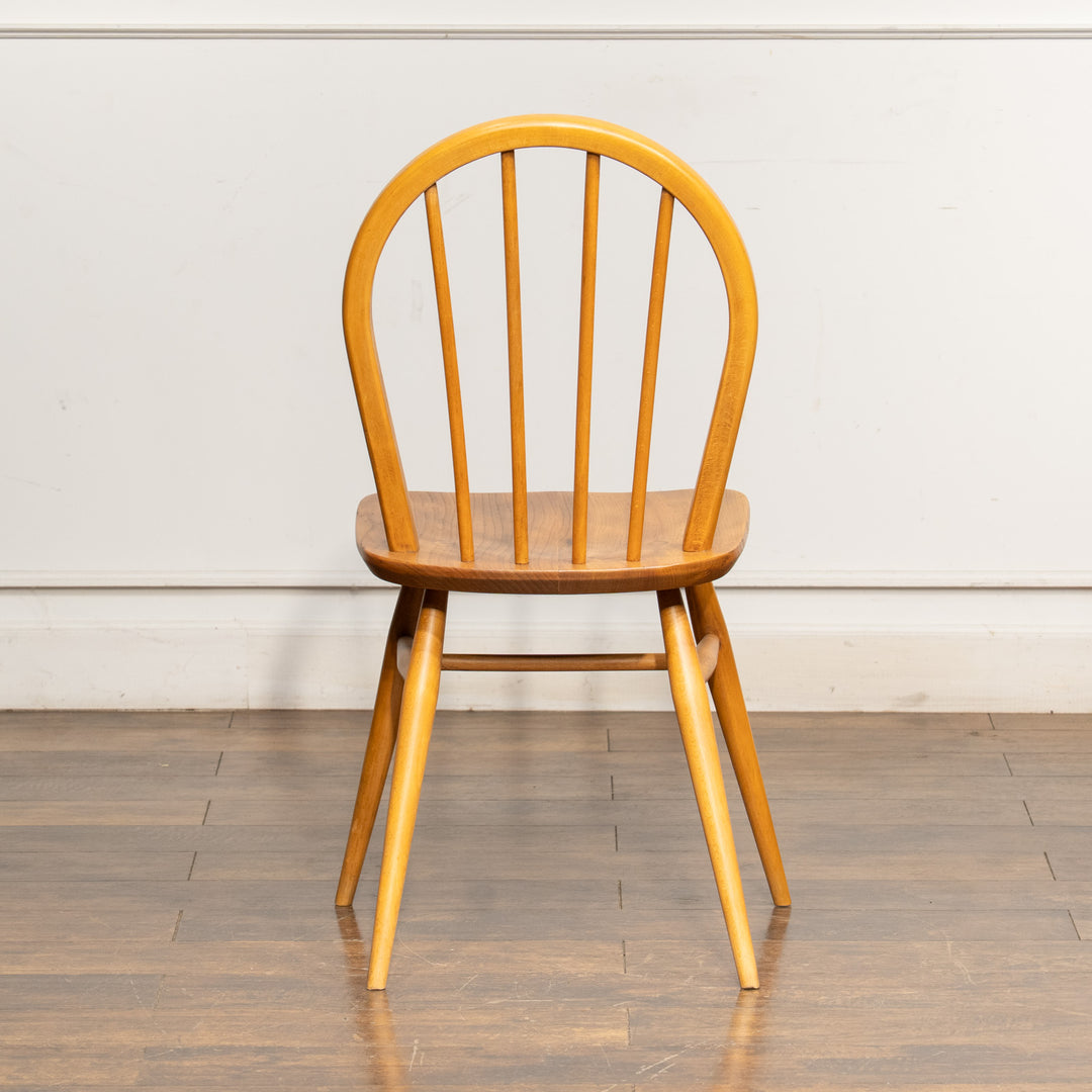 英国【ERCOL アーコール】エルム 4本スポーク フープバックチェア No.400 Windsor ウインザー /23C-13