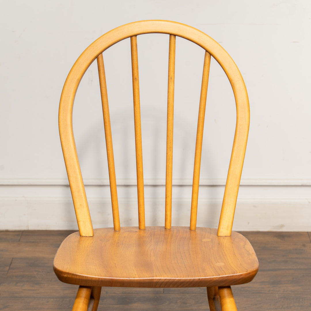 英国【ERCOL アーコール】エルム 4本スポーク フープバックチェア No.400 Windsor ウインザー /23C-13
