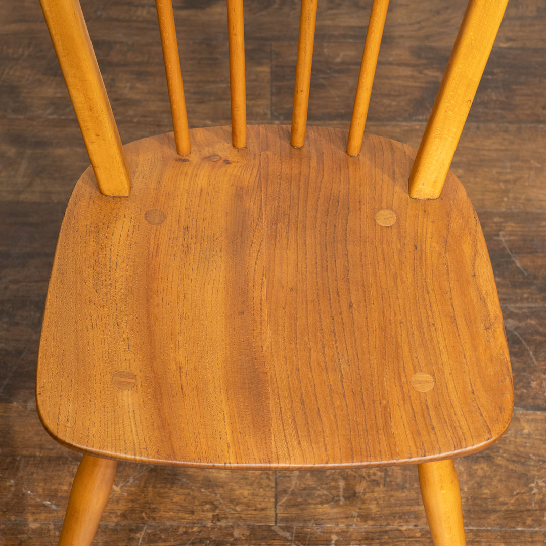 英国【ERCOL アーコール】エルム 4本スポーク フープバックチェア No.400 Windsor ウインザー /23C-13