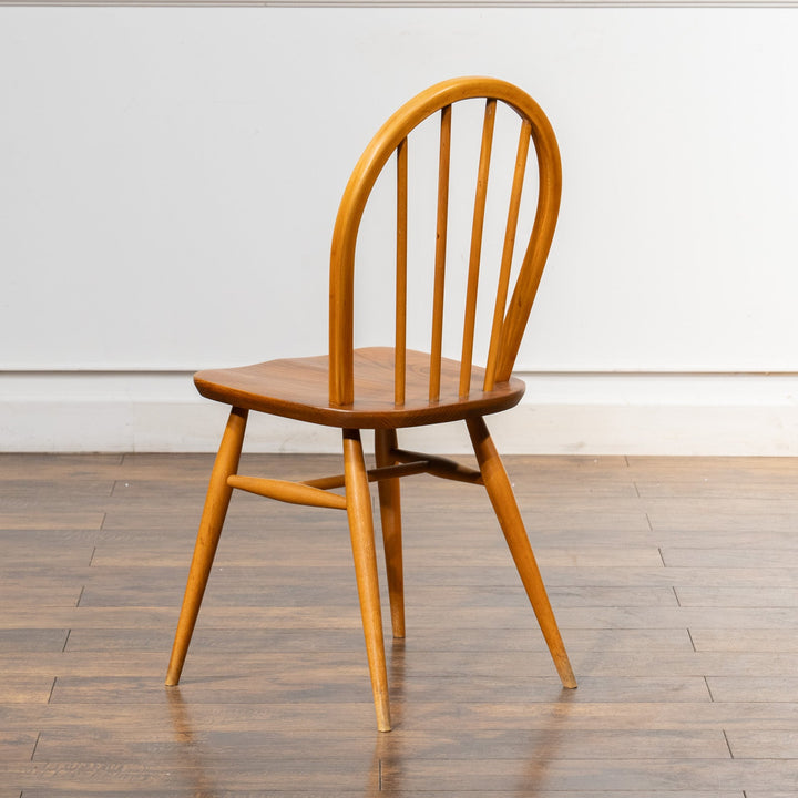 英国【ERCOL アーコール】エルム 4本スポーク フープバックチェア No.400 Windsor ウインザー /23C-17[m]