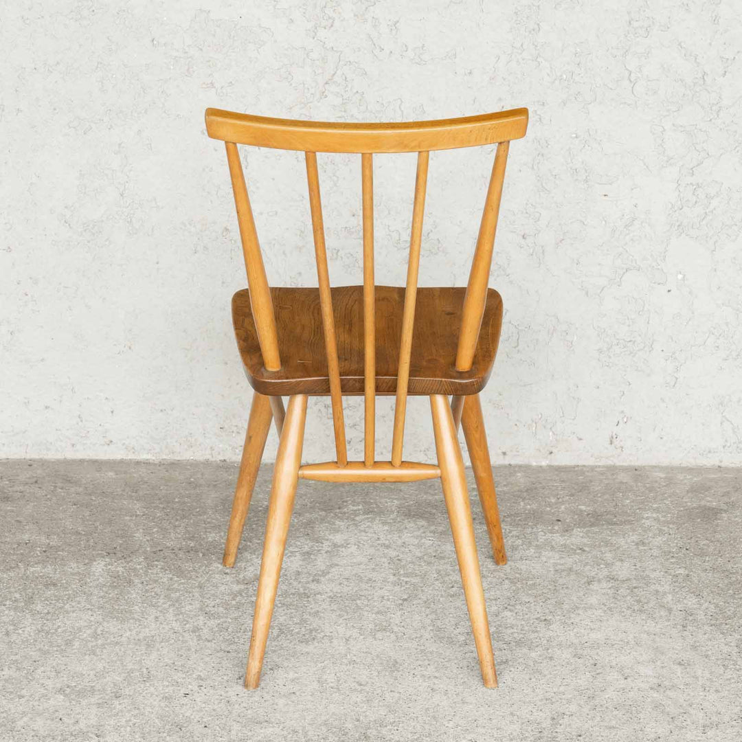 英国【ERCOL アーコール】シンプルで直線的なデザイン スティックバックチェア No.391 Windsor ウインザー /23C-1[m]