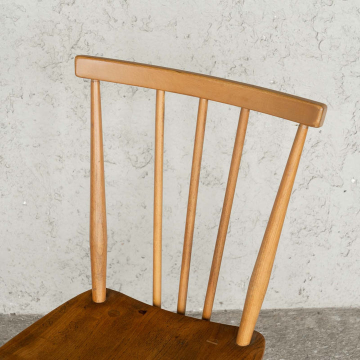英国【ERCOL アーコール】シンプルで直線的なデザイン スティックバックチェア No.391 Windsor ウインザー /23C-1[m]