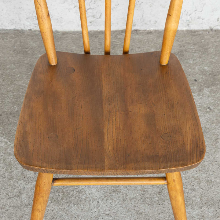 英国【ERCOL アーコール】シンプルで直線的なデザイン スティックバックチェア No.391 Windsor ウインザー /23C-10[m]