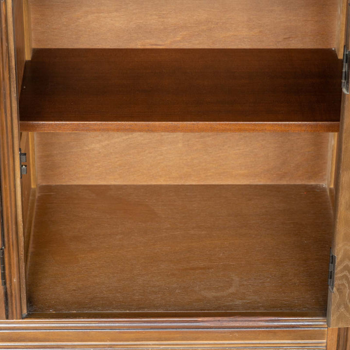 英国【ERCOL アーコール】どっしりとした風格のある佇まい オープンカップボード Old Colonial オールドコロニアル[m]