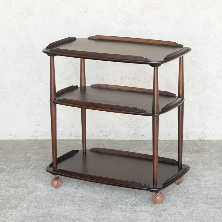 英国【ERCOL アーコール】伝統的な英国ティートロリースタイル トローリーワゴン No.458 Old Colonial オールドコロニアル /23C[m]