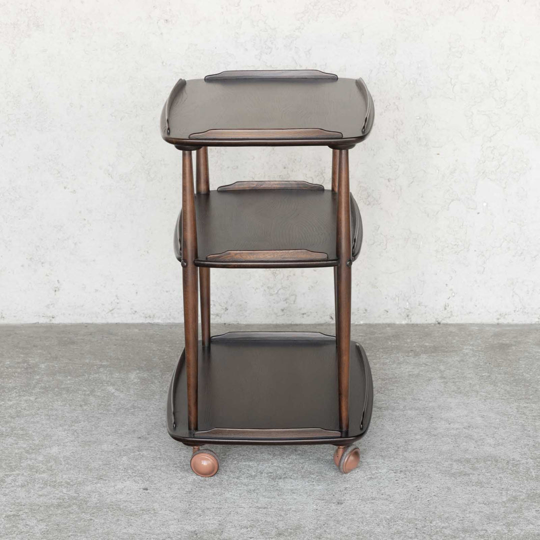 英国【ERCOL アーコール】伝統的な英国ティートロリースタイル トローリーワゴン No.458 Old Colonial オールドコロニアル /23C[m]