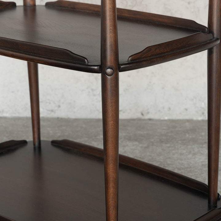 英国【ERCOL アーコール】伝統的な英国ティートロリースタイル トローリーワゴン No.458 Old Colonial オールドコロニアル /23C[m]