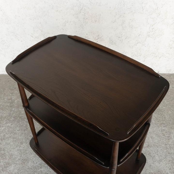 英国【ERCOL アーコール】伝統的な英国ティートロリースタイル トローリーワゴン No.458 Old Colonial オールドコロニアル /23C[m]