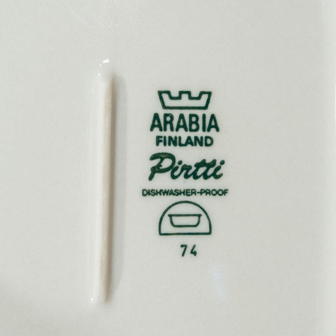 【ARABIA アラビア Pirtti ピルッティ】スクエアボウル 30×22cm /23C[m]