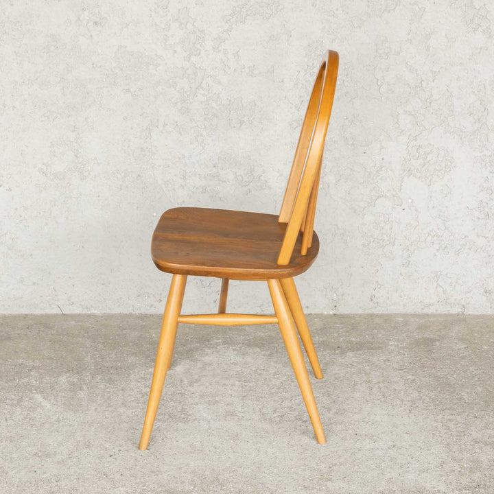 英国【ERCOL アーコール】エルム 4本スポーク フープバックチェア No.400 Windsor ウインザー /23G-5[m]