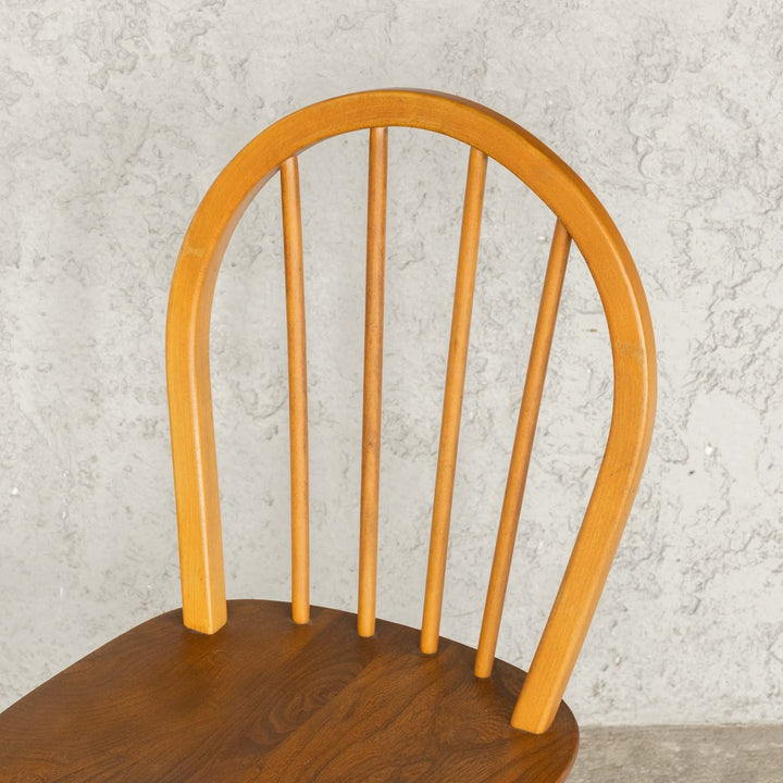 英国【ERCOL アーコール】エルム 4本スポーク フープバックチェア No.400 Windsor ウインザー /23G-5[m]