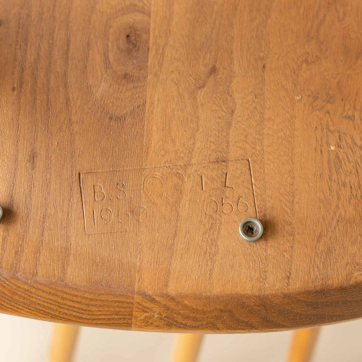 英国【ERCOL アーコール】エルム 4本スポーク フープバックチェア No.400 Windsor ウインザー /23G-5[m]