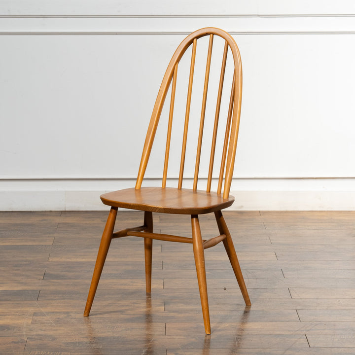 英国【ERCOL アーコール】曲木のボウバック 5本スポーク クエーカーチェア No.365 Windsor ウインザー /23G-2[m]