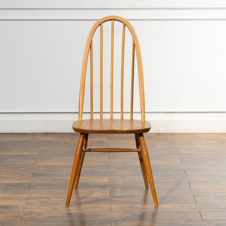英国【ERCOL アーコール】曲木のボウバック 5本スポーク クエーカーチェア No.365 Windsor ウインザー /23G-2[m]