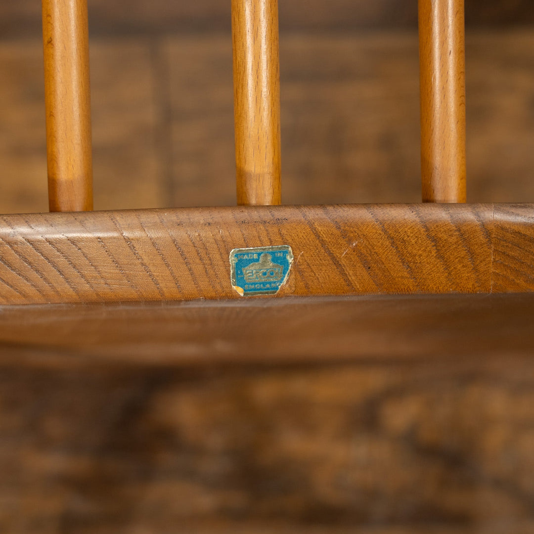 英国【ERCOL アーコール】曲木のボウバック 5本スポーク クエーカーチェア No.365 Windsor ウインザー /23G-2[m]