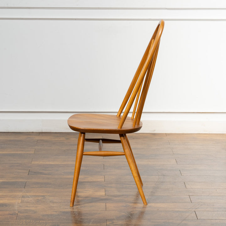 英国【ERCOL アーコール】曲木のボウバック 5本スポーク クエーカーチェア No.365 Windsor ウインザー  /23G-3[m]