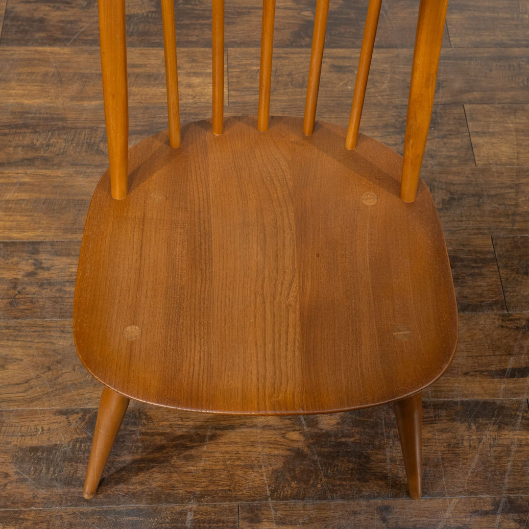 英国【ERCOL アーコール】曲木のボウバック 5本スポーク クエーカーチェア No.365 Windsor ウインザー  /23G-3[m]