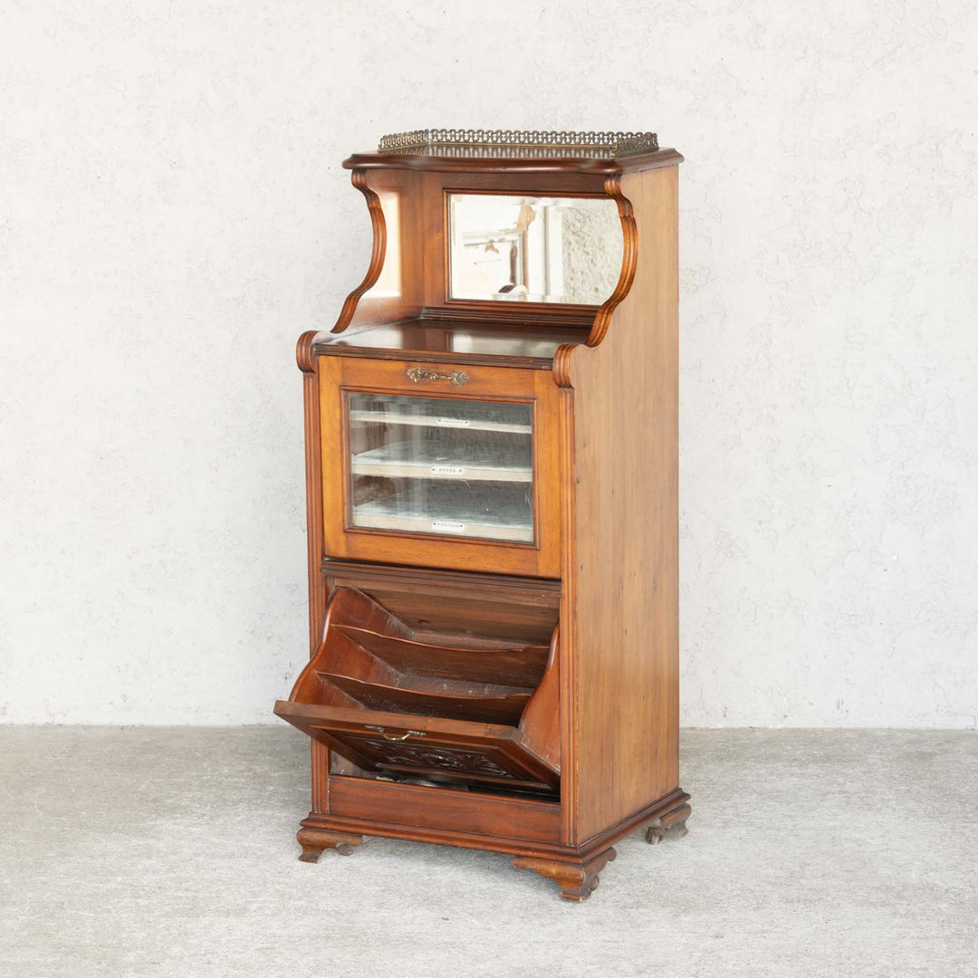 楽譜を収納するために作られた贅沢で美しい家具 ウォールナット ミュージックキャビネット /23G-B[m]