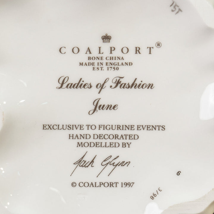 【COALPORT コールポート June ジューン】レディー フィギュリン[m]