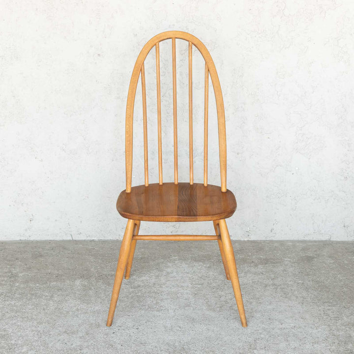 英国【ERCOL アーコール】曲木のボウバック 5本スポーク クエーカーチェア No.365 Windsor ウインザー /23I-3[m]