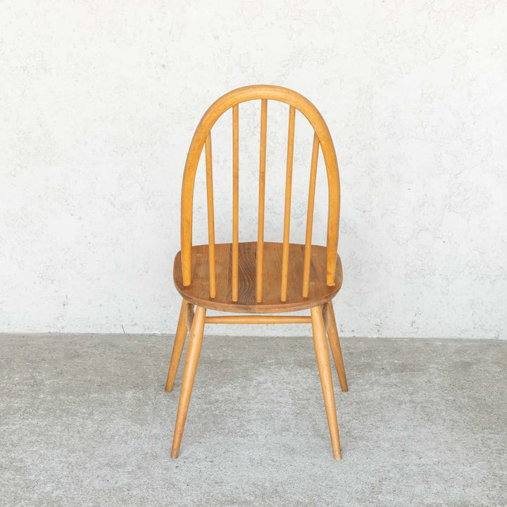 英国【ERCOL アーコール】曲木のボウバック 5本スポーク クエーカーチェア No.365 Windsor ウインザー /23I-3[m]