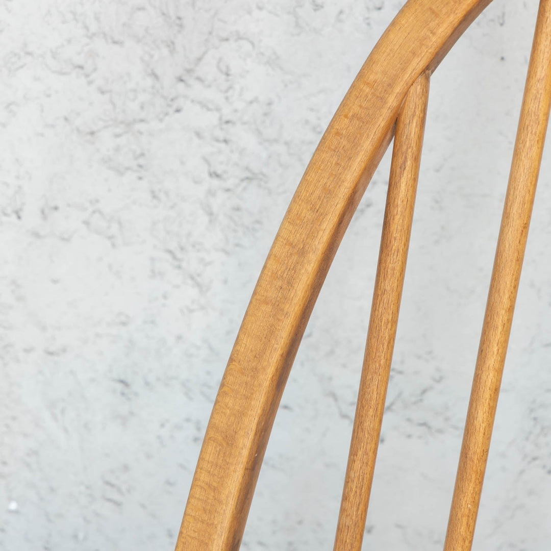 英国【ERCOL アーコール】曲木のボウバック 5本スポーク クエーカーチェア No.365 Windsor ウインザー /23I-3[m]