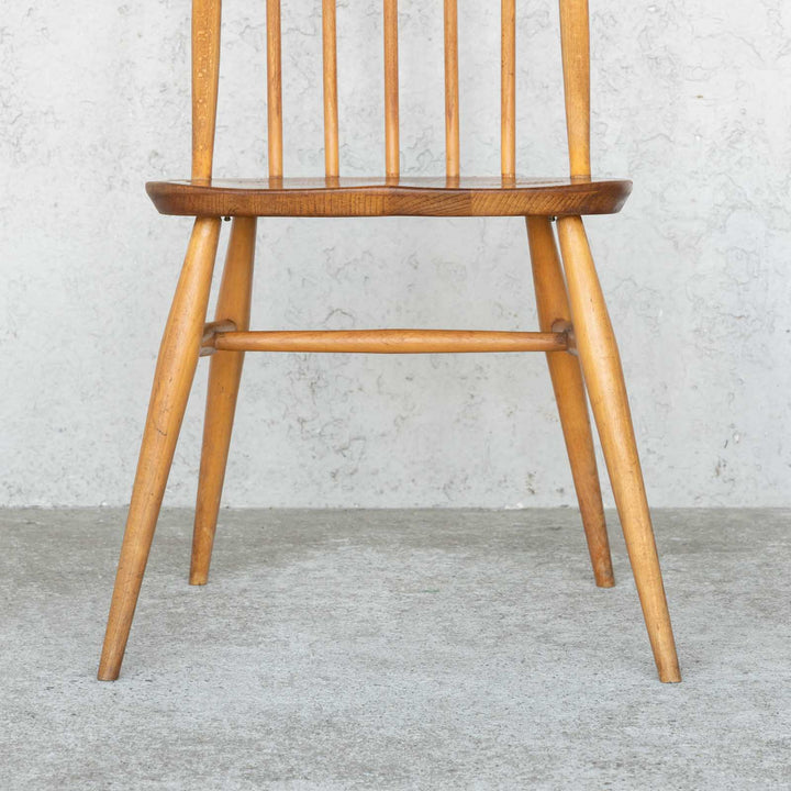 英国【ERCOL アーコール】曲木のボウバック 5本スポーク クエーカーチェア No.365 Windsor ウインザー /23I-3[m]