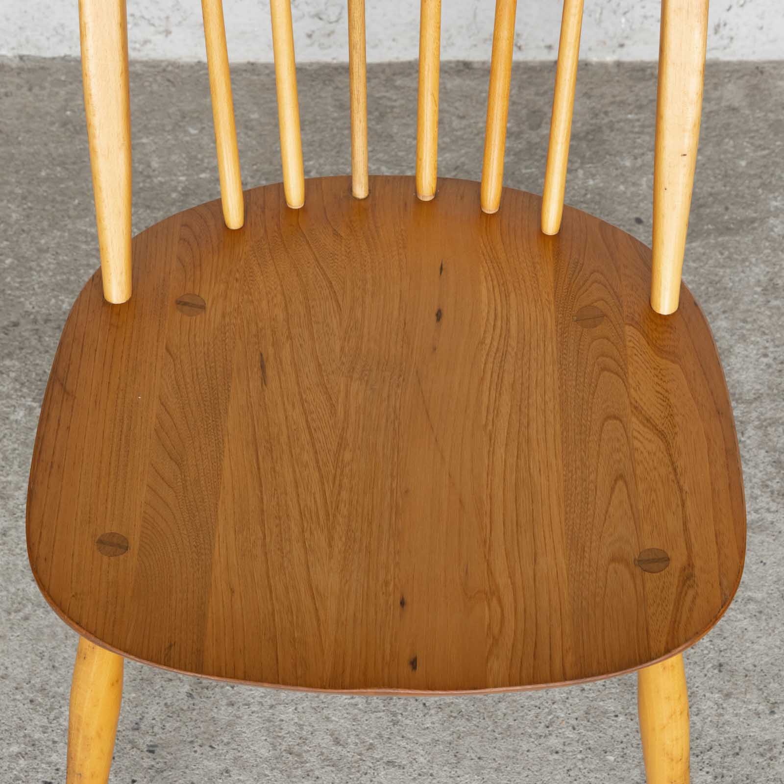 英国【ERCOL アーコール】曲木のボウバック 6本スポーク ウィンザー