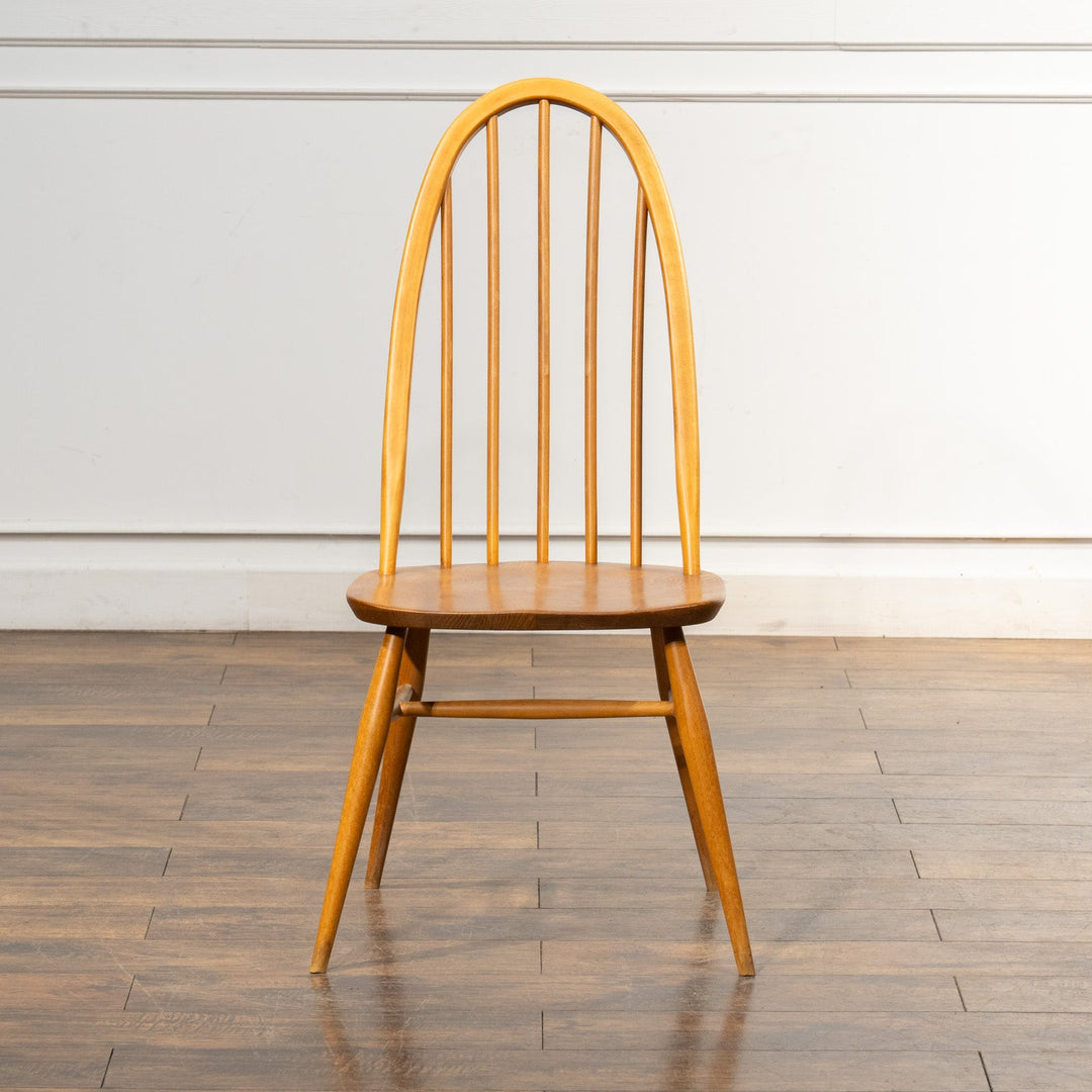 英国【ERCOL アーコール】曲木のボウバック 5本スポーク クエーカーチェア No.365 Windsor ウインザー /23I-6[m]