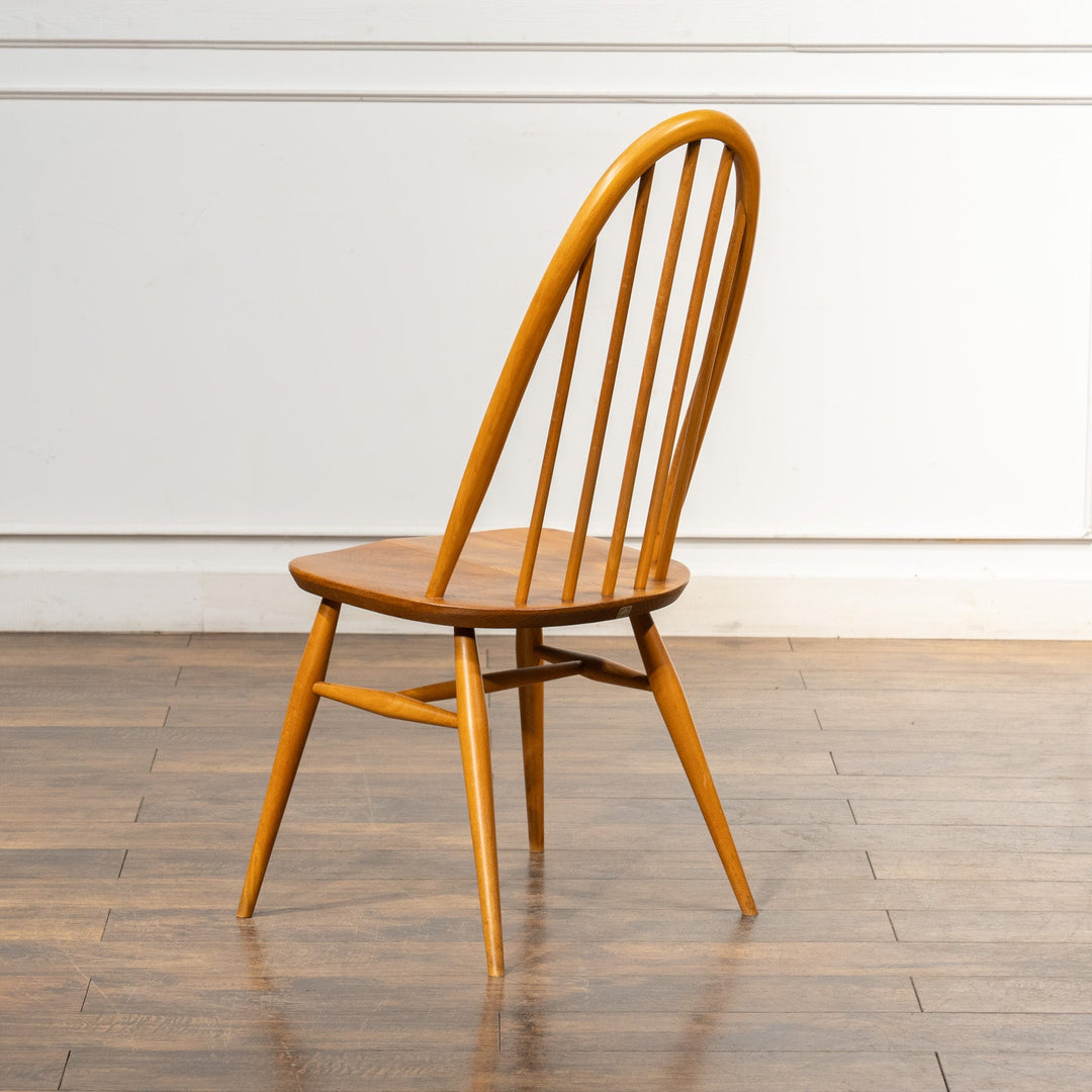 英国【ERCOL アーコール】曲木のボウバック 5本スポーク クエーカーチェア No.365 Windsor ウインザー /23I-6[m]