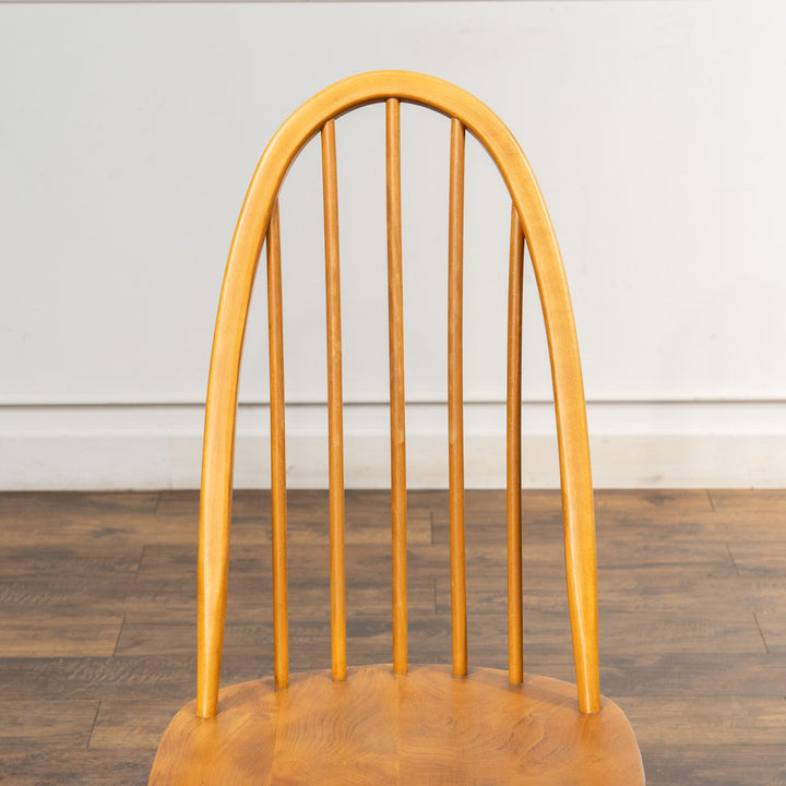 英国【ERCOL アーコール】曲木のボウバック 5本スポーク クエーカーチェア No.365 Windsor ウインザー /23I-6[m]