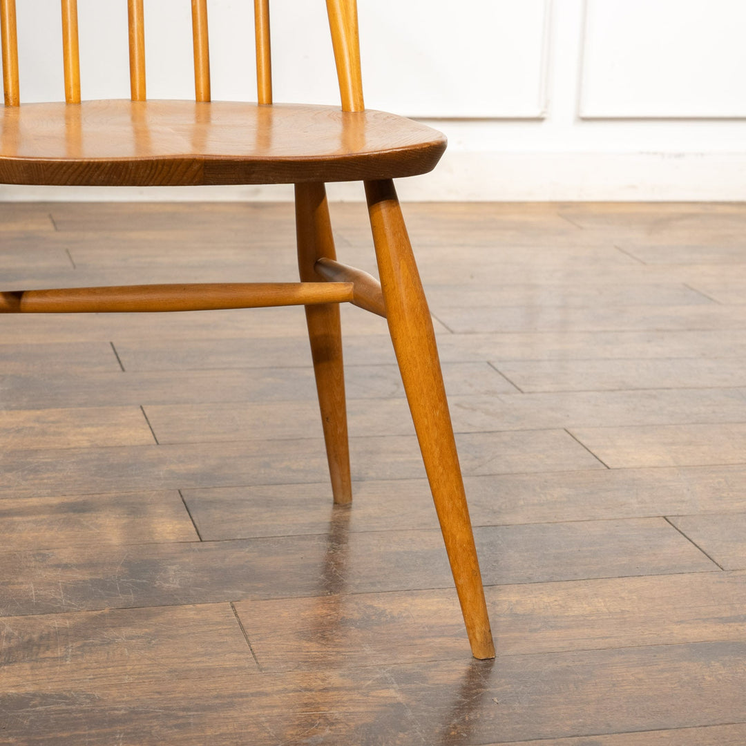 英国【ERCOL アーコール】曲木のボウバック 5本スポーク クエーカーチェア No.365 Windsor ウインザー /23I-6[m]