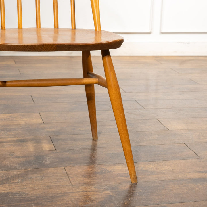 英国【ERCOL アーコール】曲木のボウバック 5本スポーク クエーカーチェア No.365 Windsor ウインザー /23I-6[m]