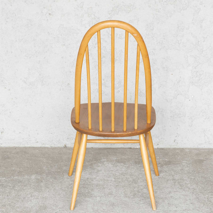 英国【ERCOL アーコール】曲木のボウバック 5本スポーク クエーカーチェア No.365 Windsor ウインザー /23I-7[m]