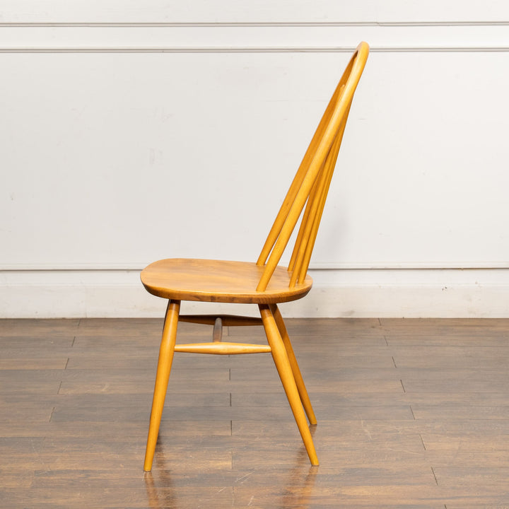 英国【ERCOL アーコール】曲木のボウバック 5本スポーク クエーカーチェア No.365 Windsor ウインザー /23I-8