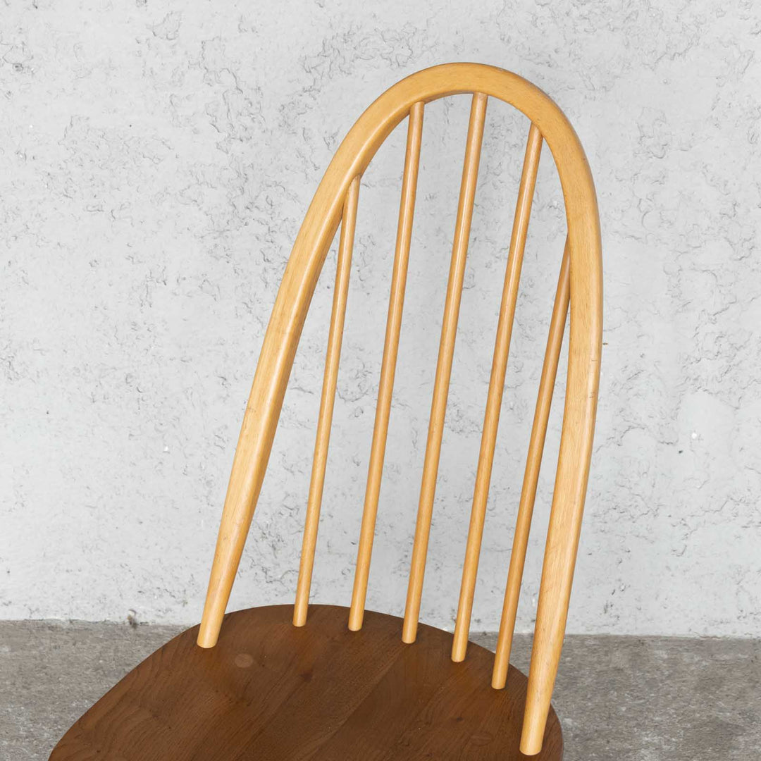 英国【ERCOL アーコール】曲木のボウバック 5本スポーク クエーカーチェア No.365 Windsor ウインザー /23I-10[m]
