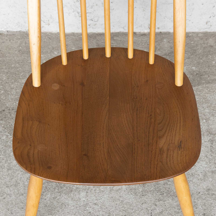 英国【ERCOL アーコール】曲木のボウバック 5本スポーク クエーカーチェア No.365 Windsor ウインザー /23I-10[m]