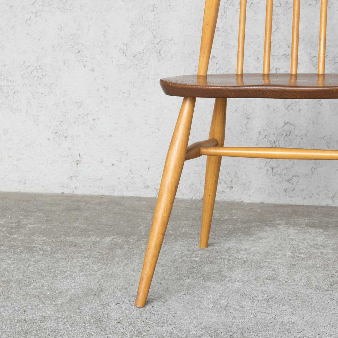 英国【ERCOL アーコール】曲木のボウバック 5本スポーク クエーカーチェア No.365 Windsor ウインザー /23I-10[m]