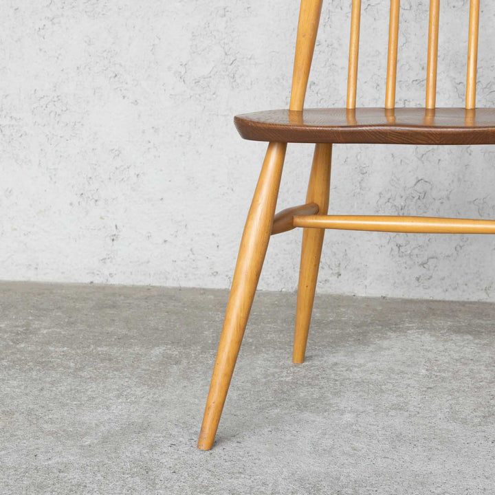英国【ERCOL アーコール】曲木のボウバック 5本スポーク クエーカーチェア No.365 Windsor ウインザー /23I-10[m]