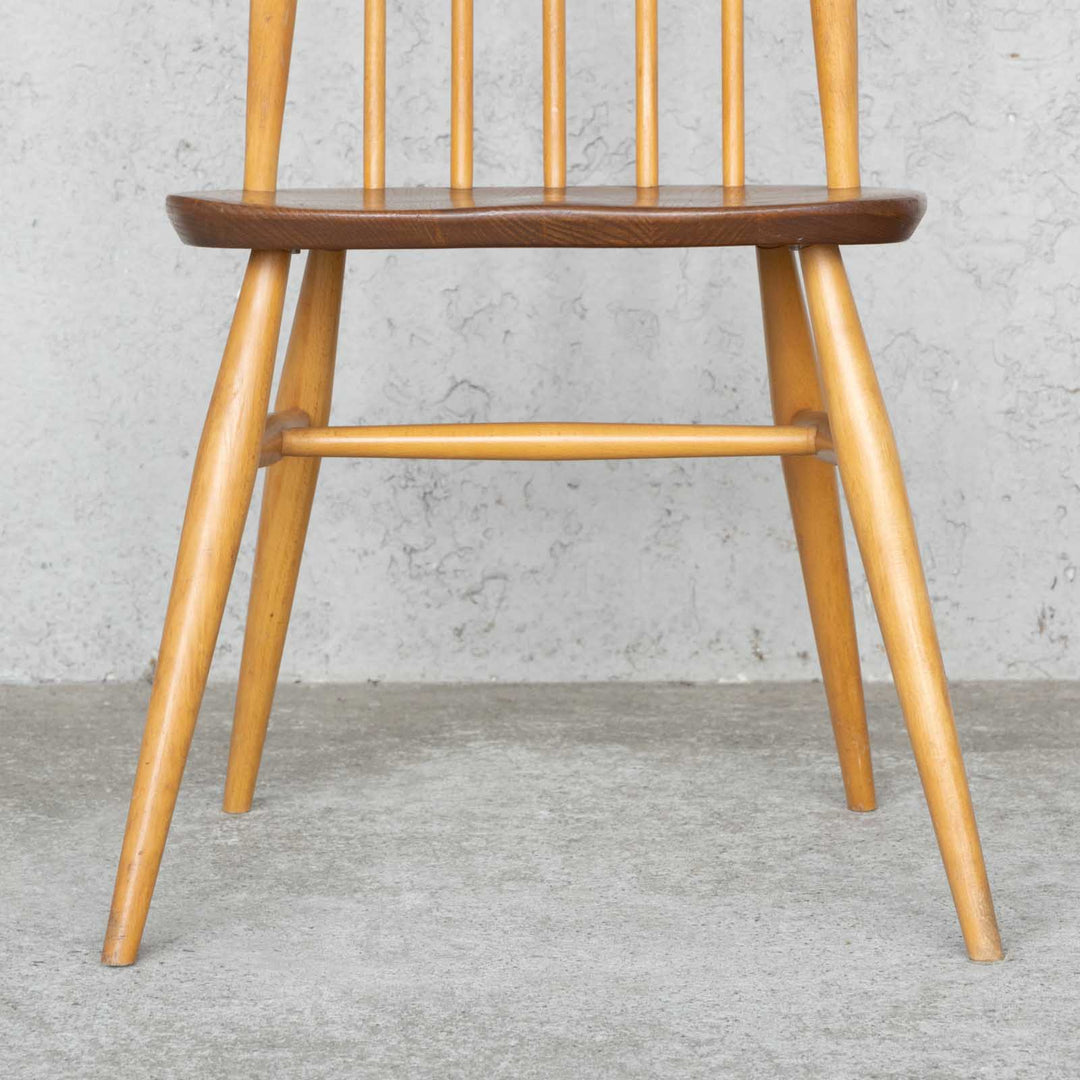 英国【ERCOL アーコール】曲木のボウバック 5本スポーク クエーカーチェア No.365 Windsor ウインザー /23I-10[m]