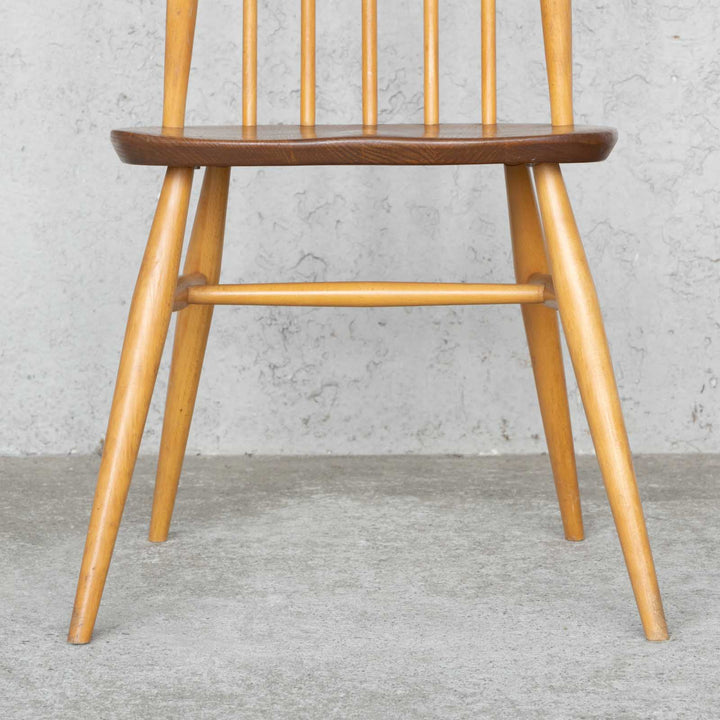 英国【ERCOL アーコール】曲木のボウバック 5本スポーク クエーカーチェア No.365 Windsor ウインザー /23I-10[m]