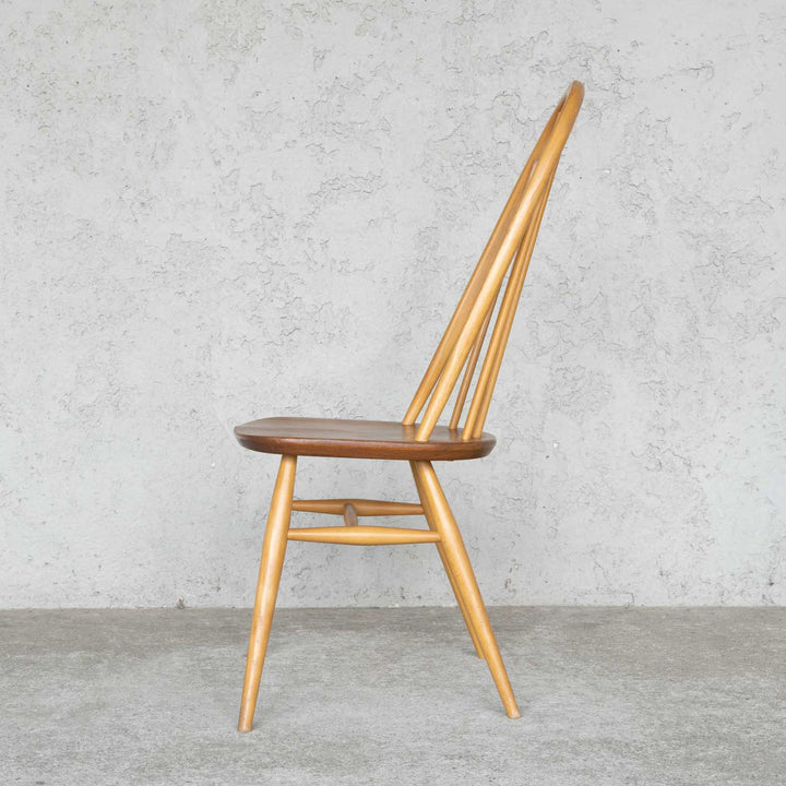 英国【ERCOL アーコール】曲木のボウバック 5本スポーク クエーカーチェア No.365 Windsor ウインザー /23I-10[m]