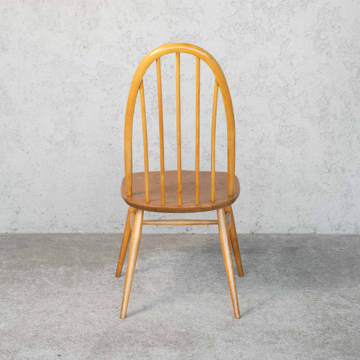 英国【ERCOL アーコール】曲木のボウバック 5本スポーク クエーカーチェア No.365 Windsor ウインザー /23I-17[m]
