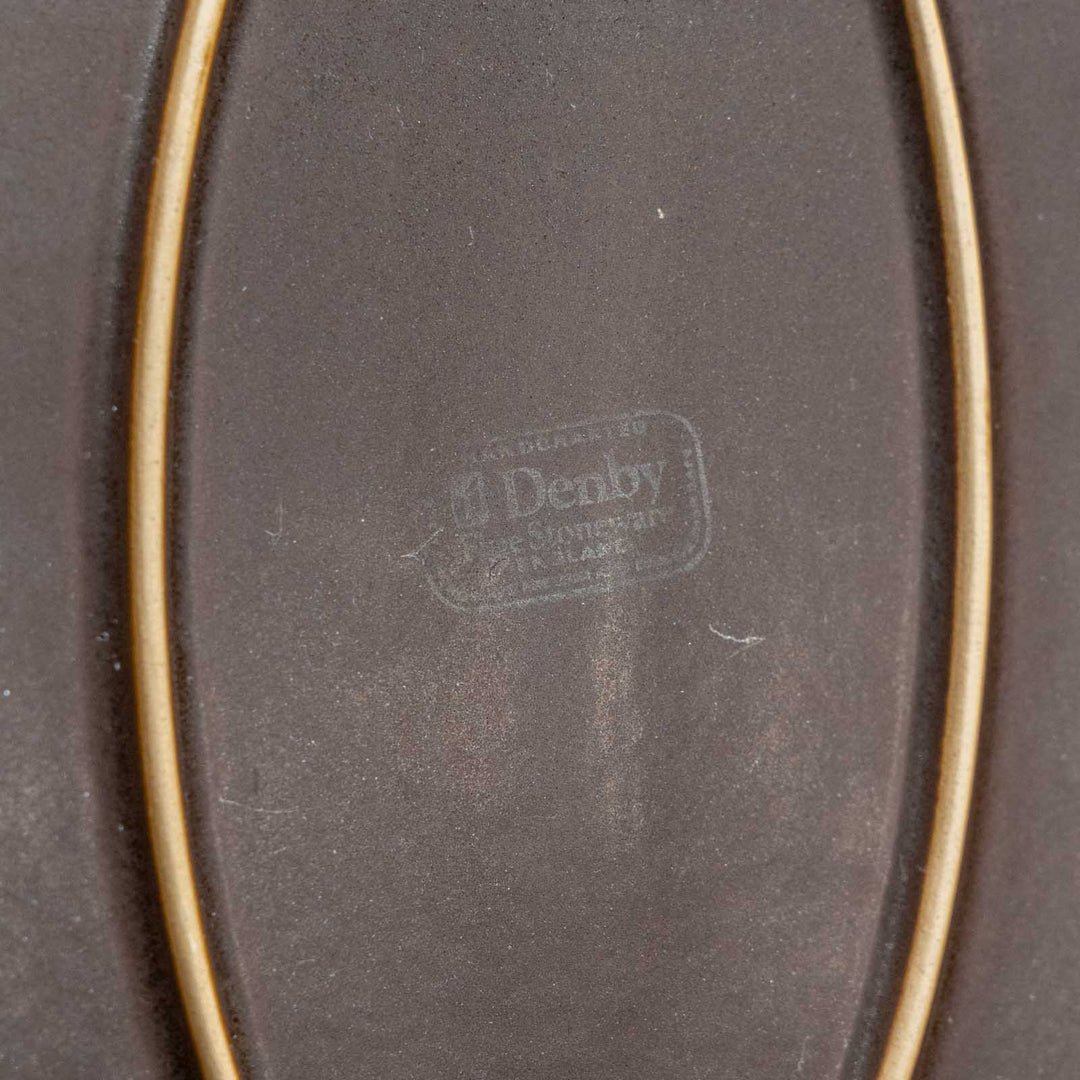 【DENBY デンビー Arabesque アラベスク】オーバルプレート 32×23cm /23I[m]