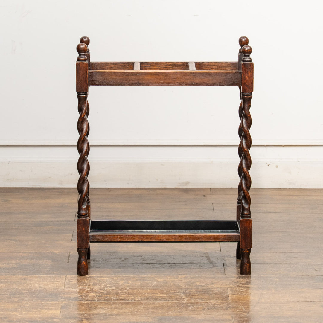 杖や傘をすっきり仕舞える オーク スティックスタンド /23I