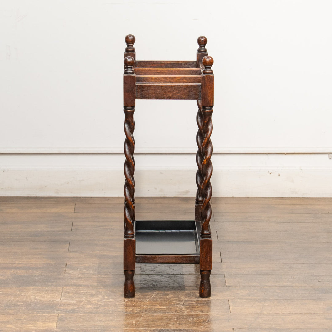 杖や傘をすっきり仕舞える オーク スティックスタンド /23I