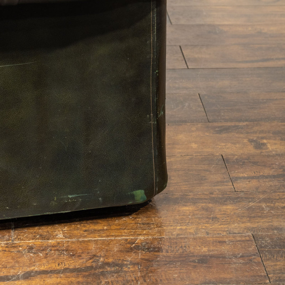 チェスターフィールド グリーン ソファ 2人掛け /23I