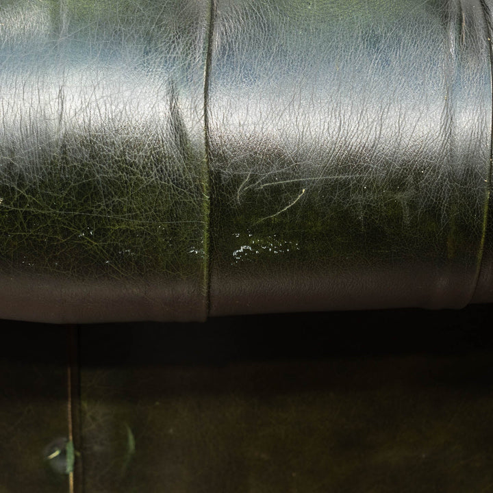 チェスターフィールド グリーン ソファ 2人掛け /23I