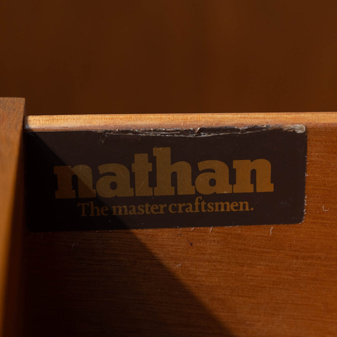 英国【Nathan ネイサン】すっきりと洗練されたデザインが魅力的 ブックシェルフ /23I-2[m]
